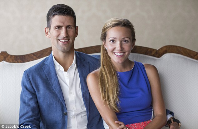 Novak Djokovic e Jelena não tiveram sintomas